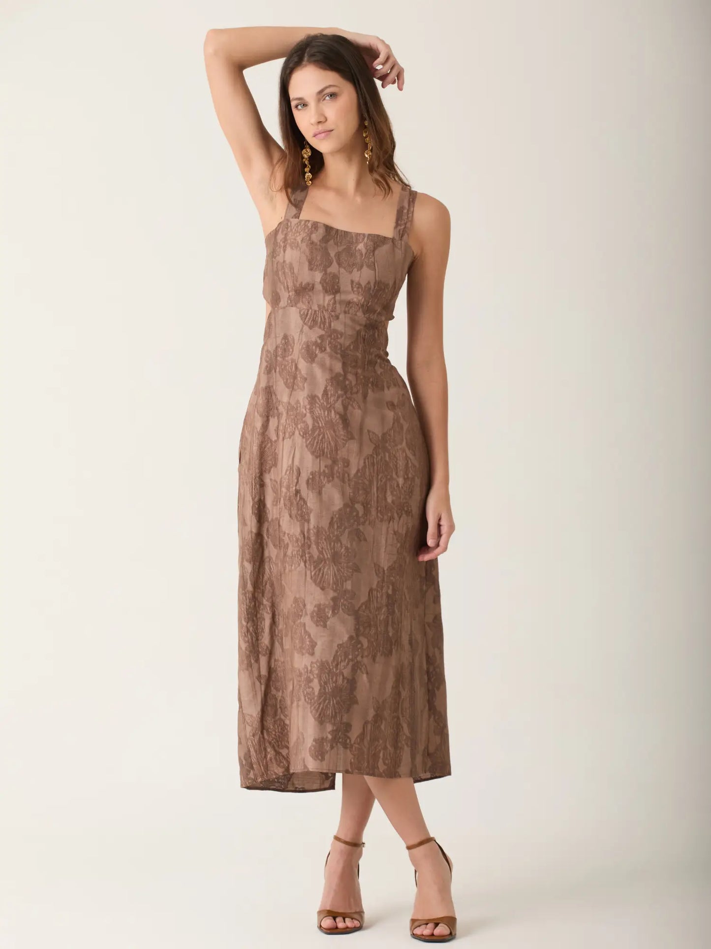 Vestido Largo Mumara Cafe