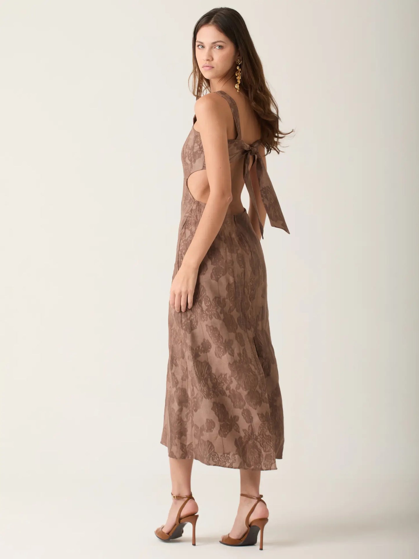 Vestido Largo Mumara Cafe