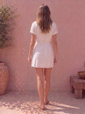 Vestido Corto Naga Blanco