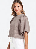 Blusa Shela Cafe