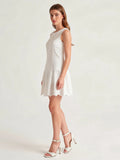 Vestido Corto Nadu Blanco