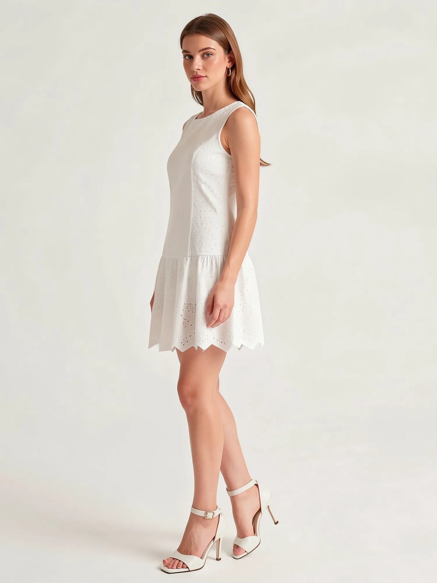 Vestido Corto Nadu Blanco