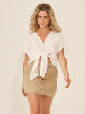 Blusa Santuario Blanco Perla