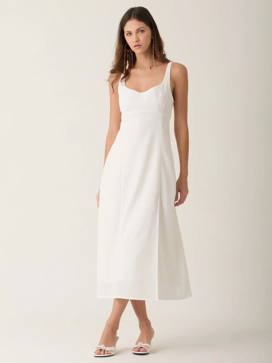 Vestido Largo Line Blanco