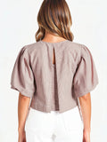 Blusa Shela Cafe