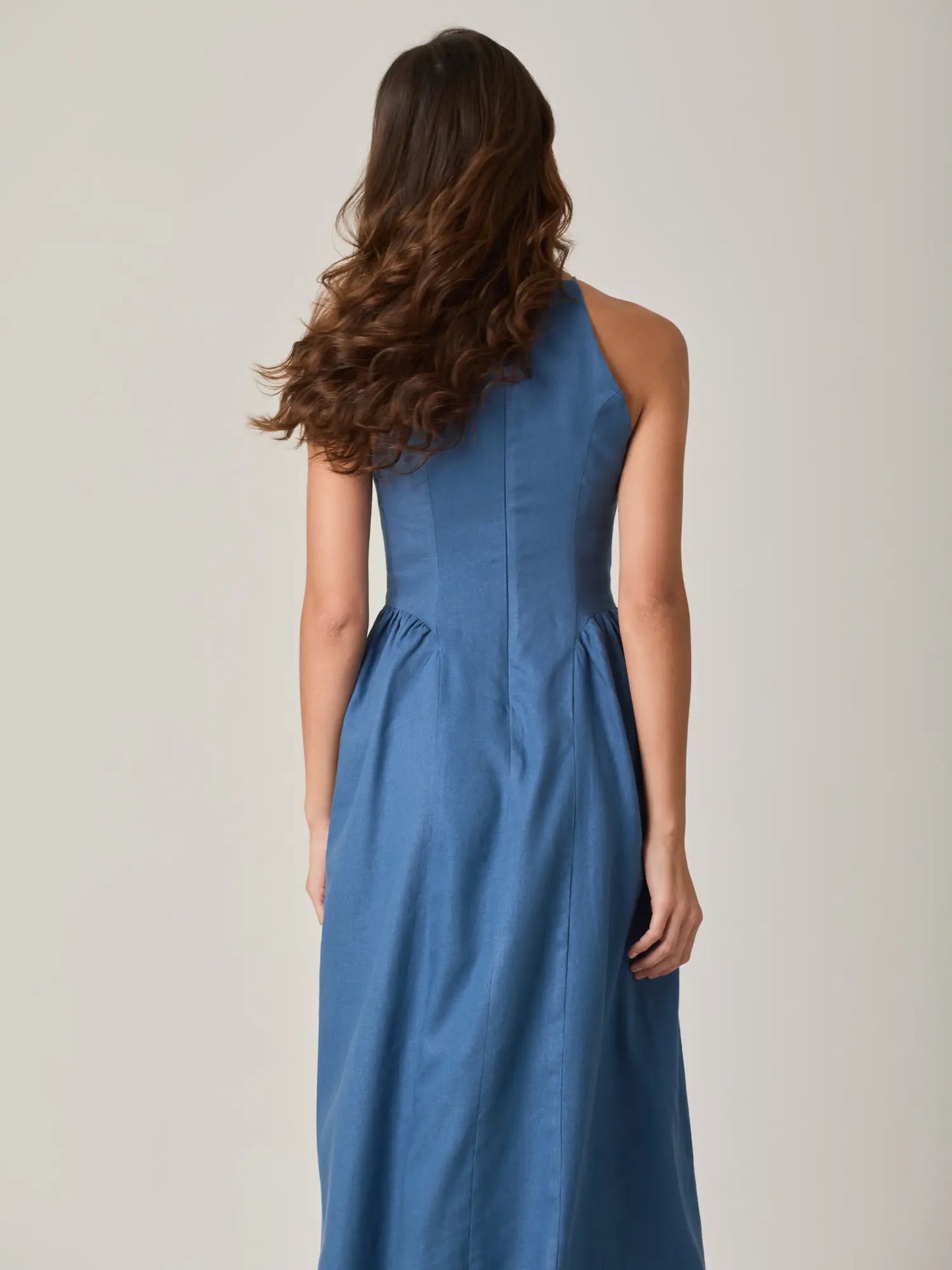 Vestido Largo Vallarta Indigo