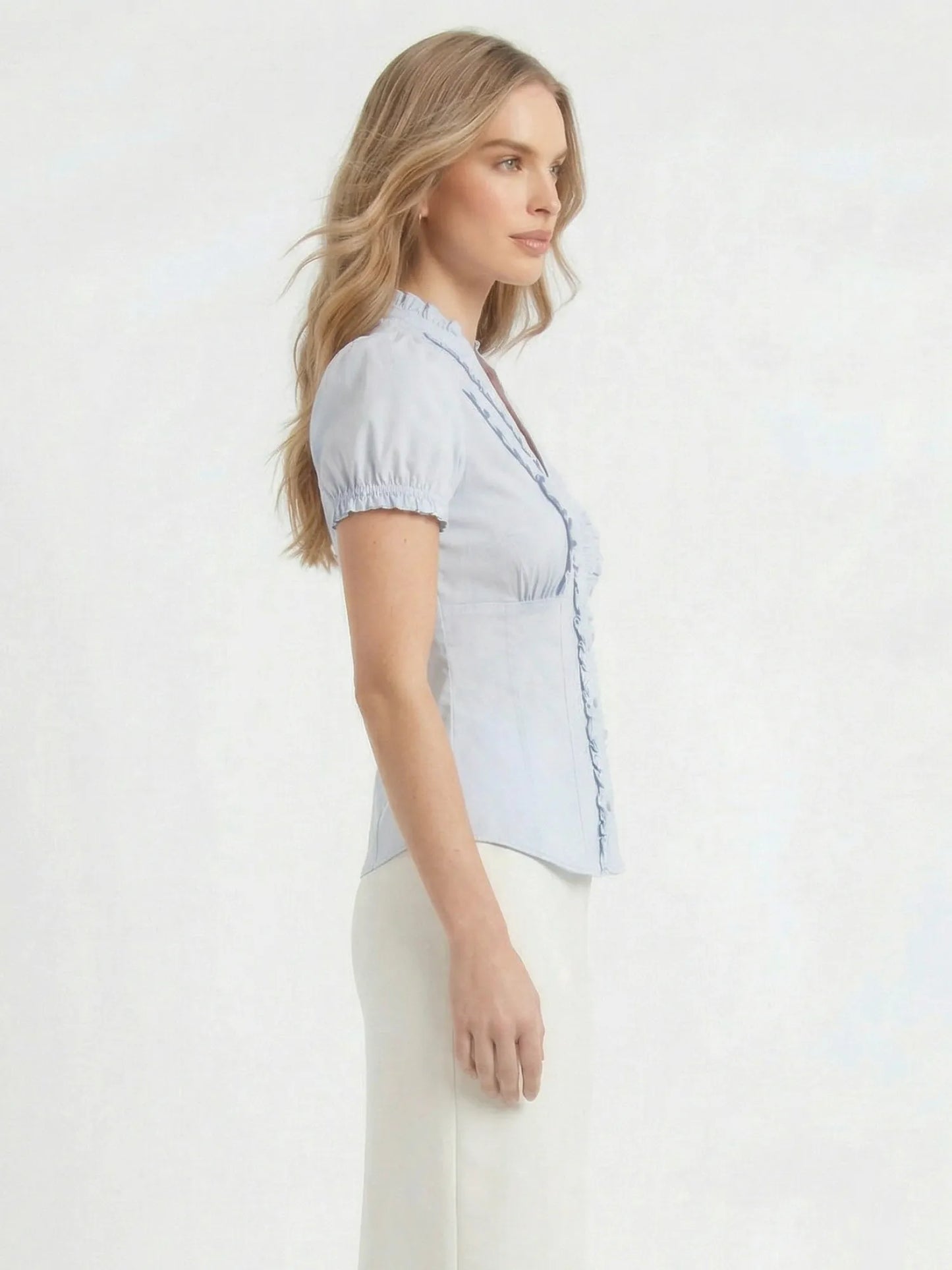 Blusa Liva Baby Blue
