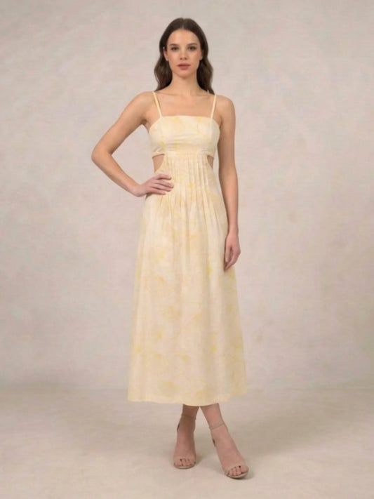 Vestido Largo Milla Amarillo