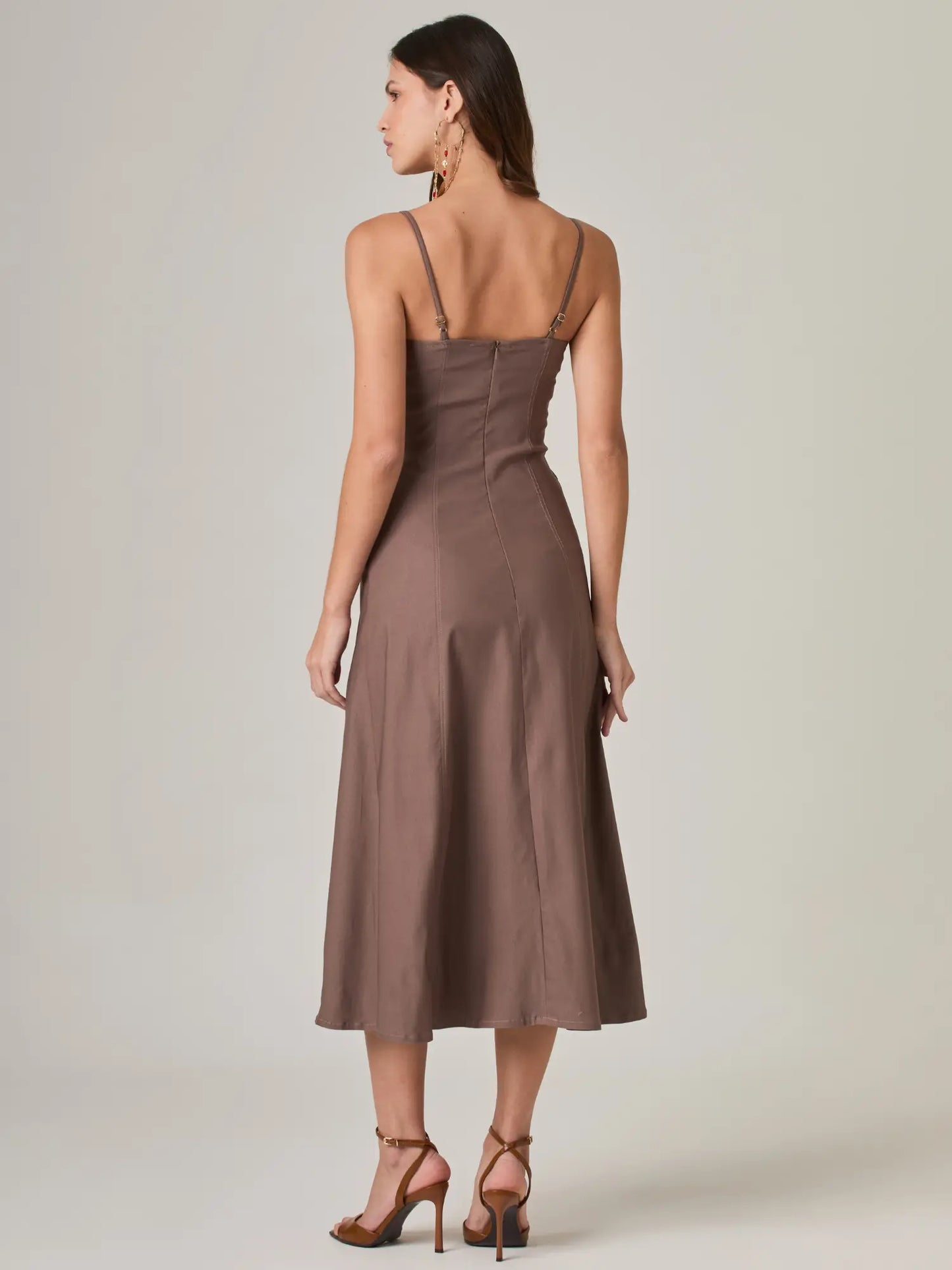 Vestido Largo Saturno Cafe