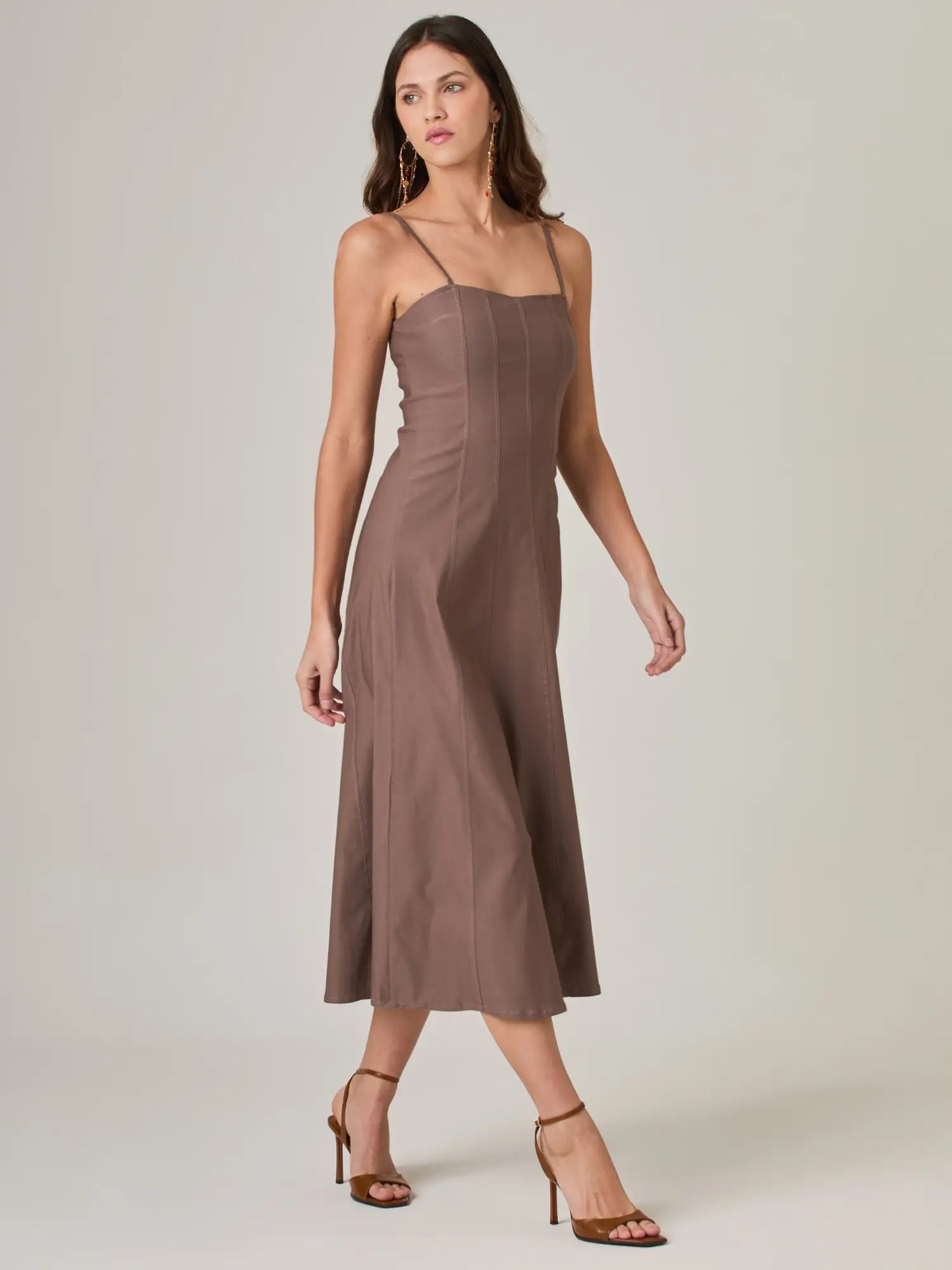 Vestido Largo Saturno Cafe