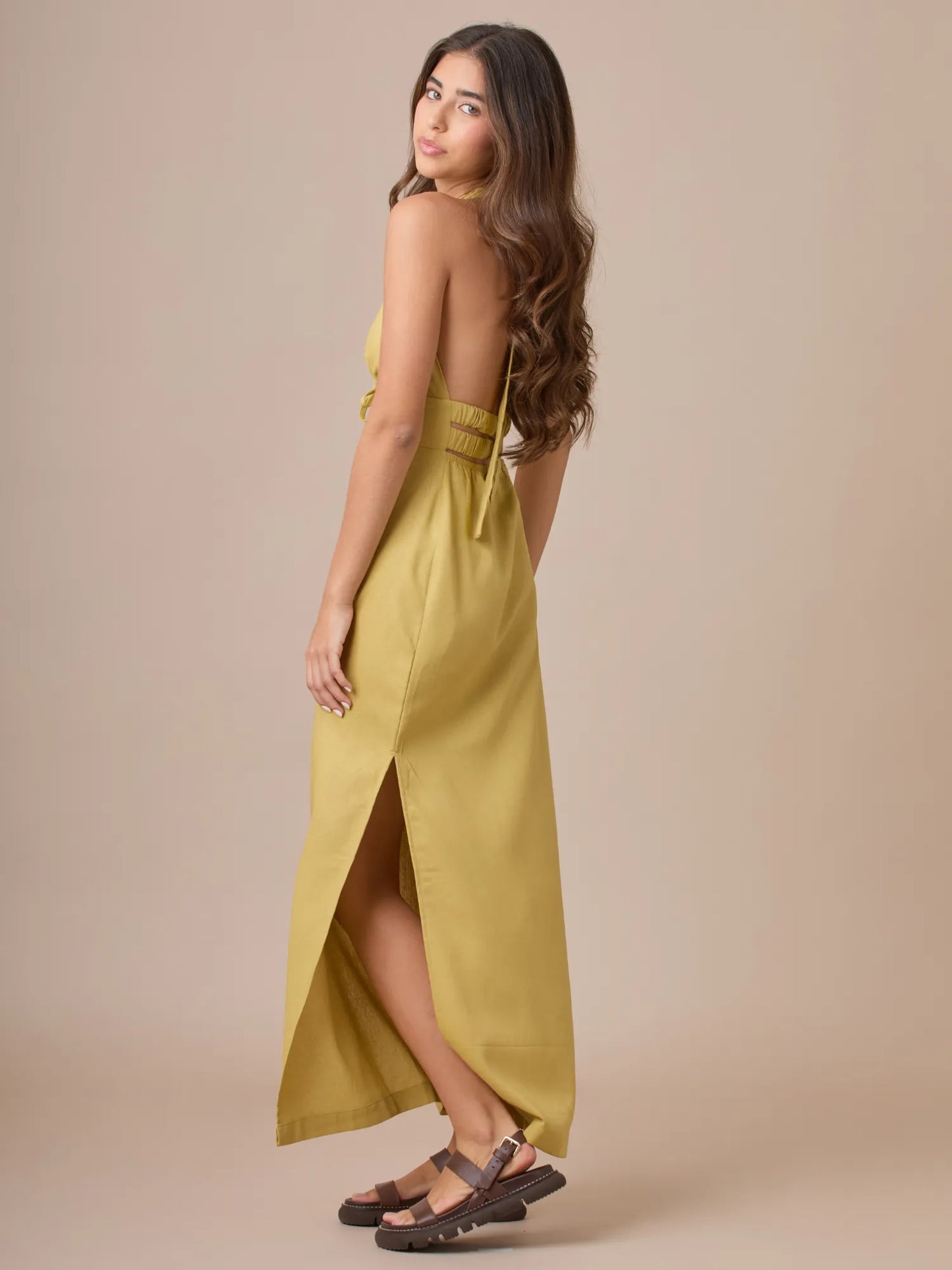 Vestido Largo Lenzi Lima