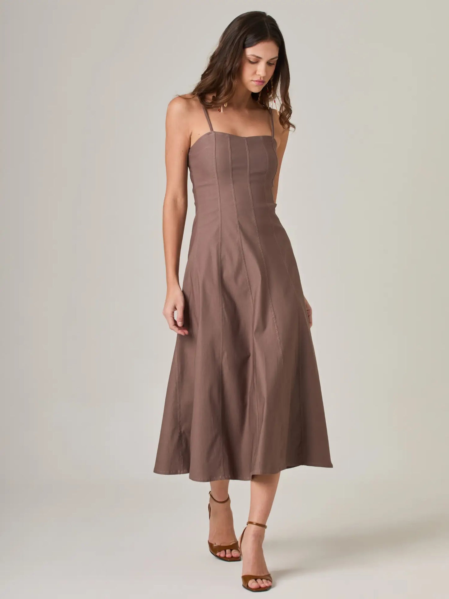 Vestido Largo Saturno Cafe