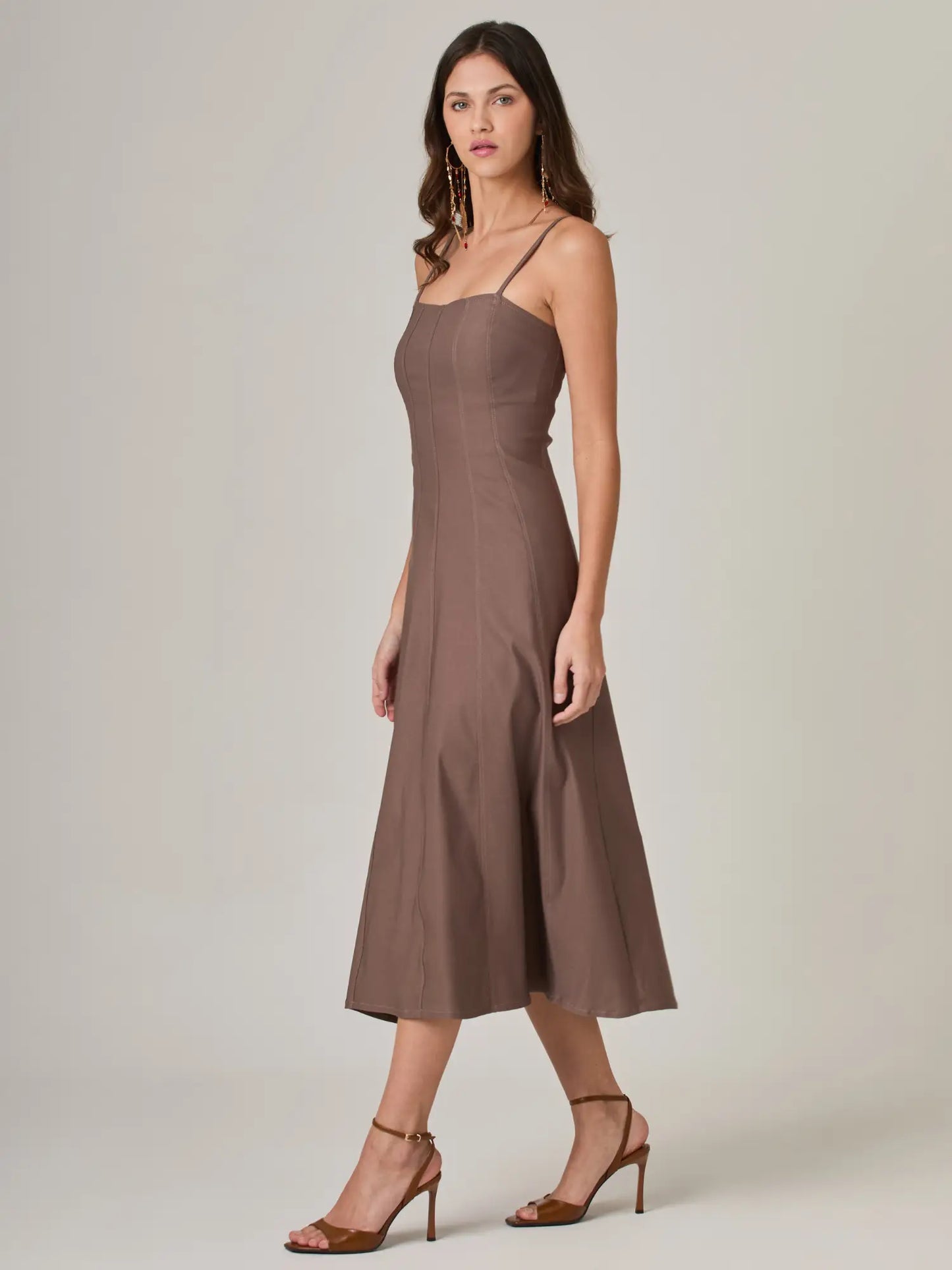 Vestido Largo Saturno Cafe