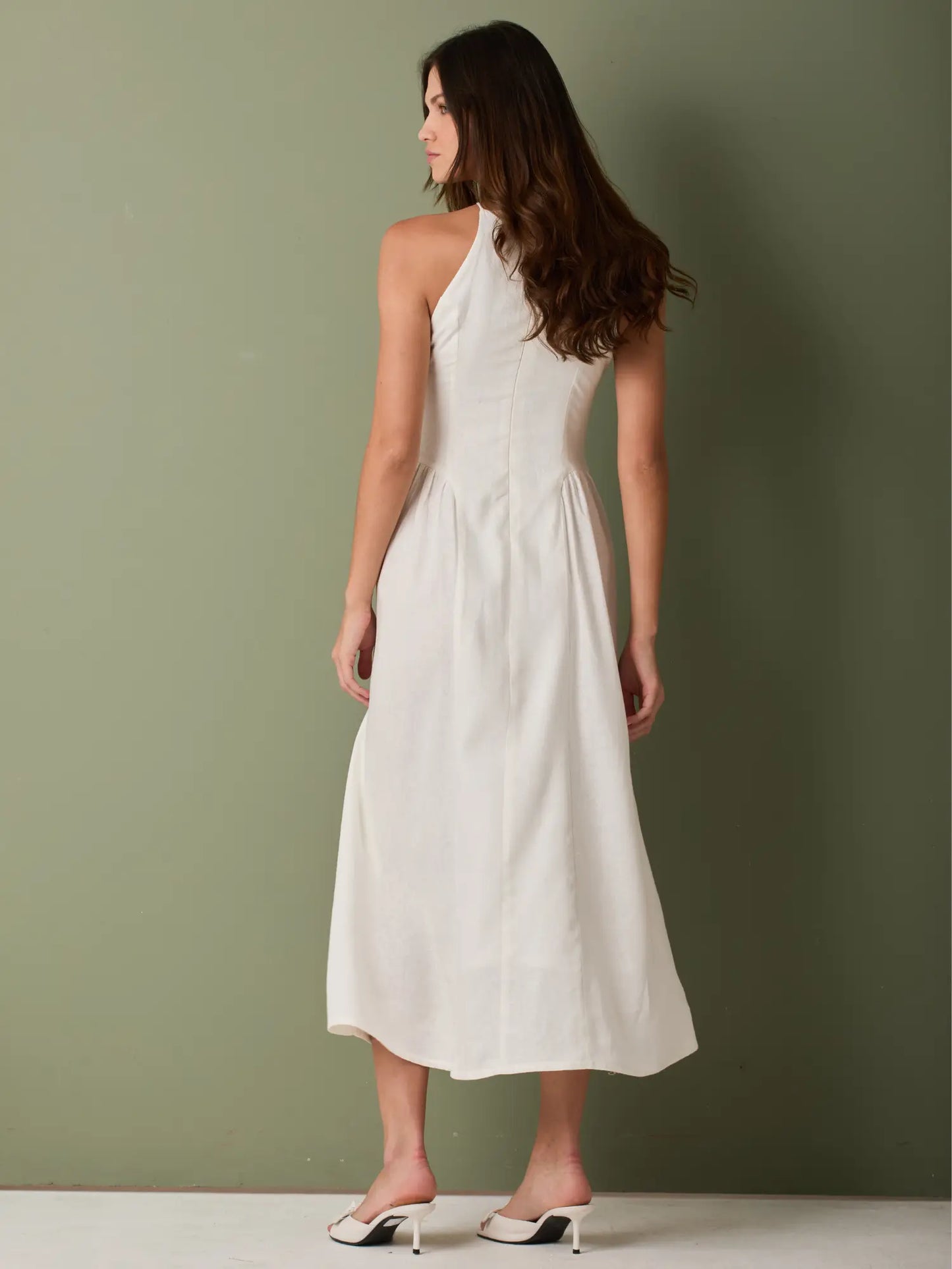 Vestido Largo Vallarta Blanco