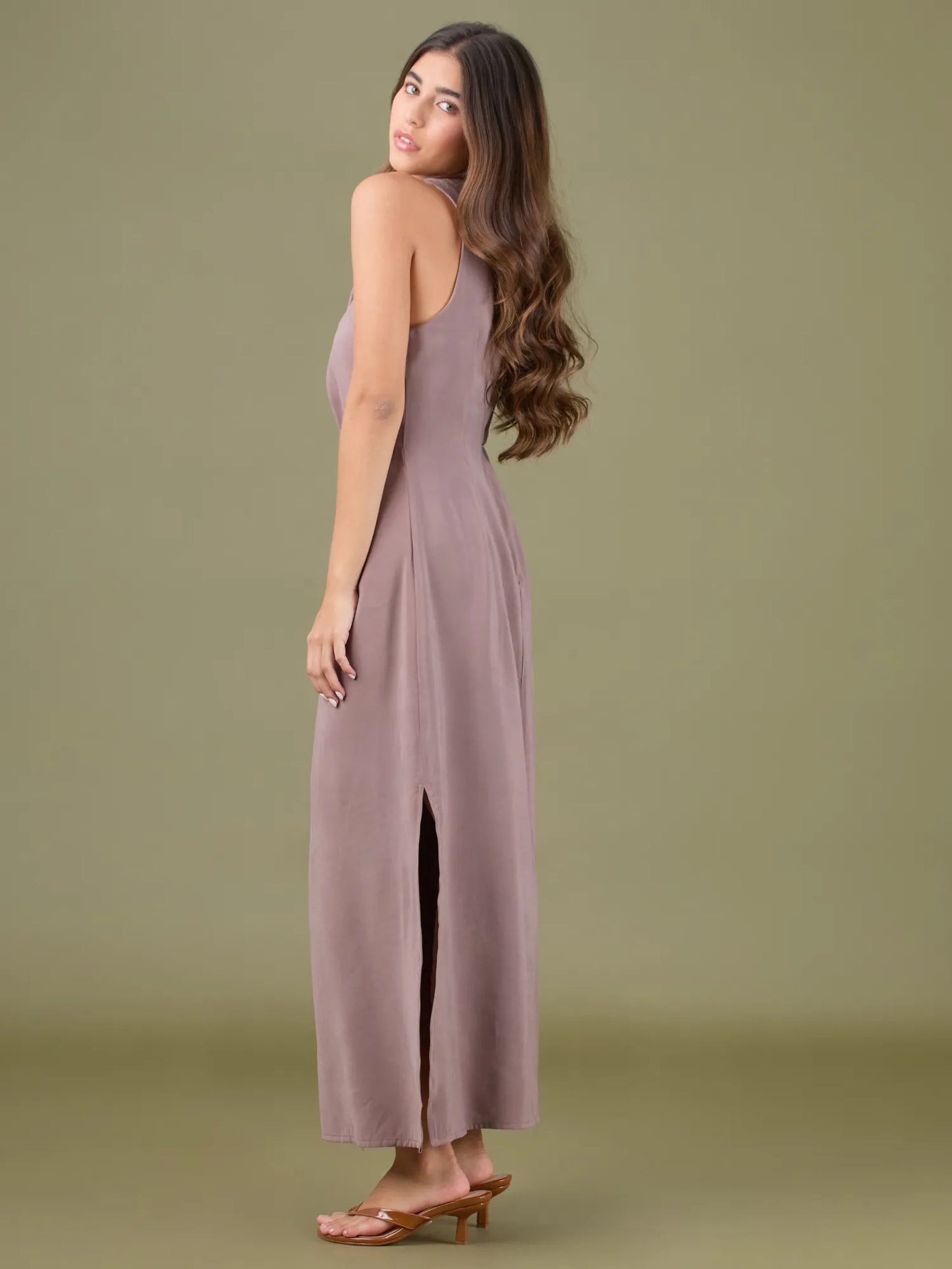 Vestido Largo New York Chocolate