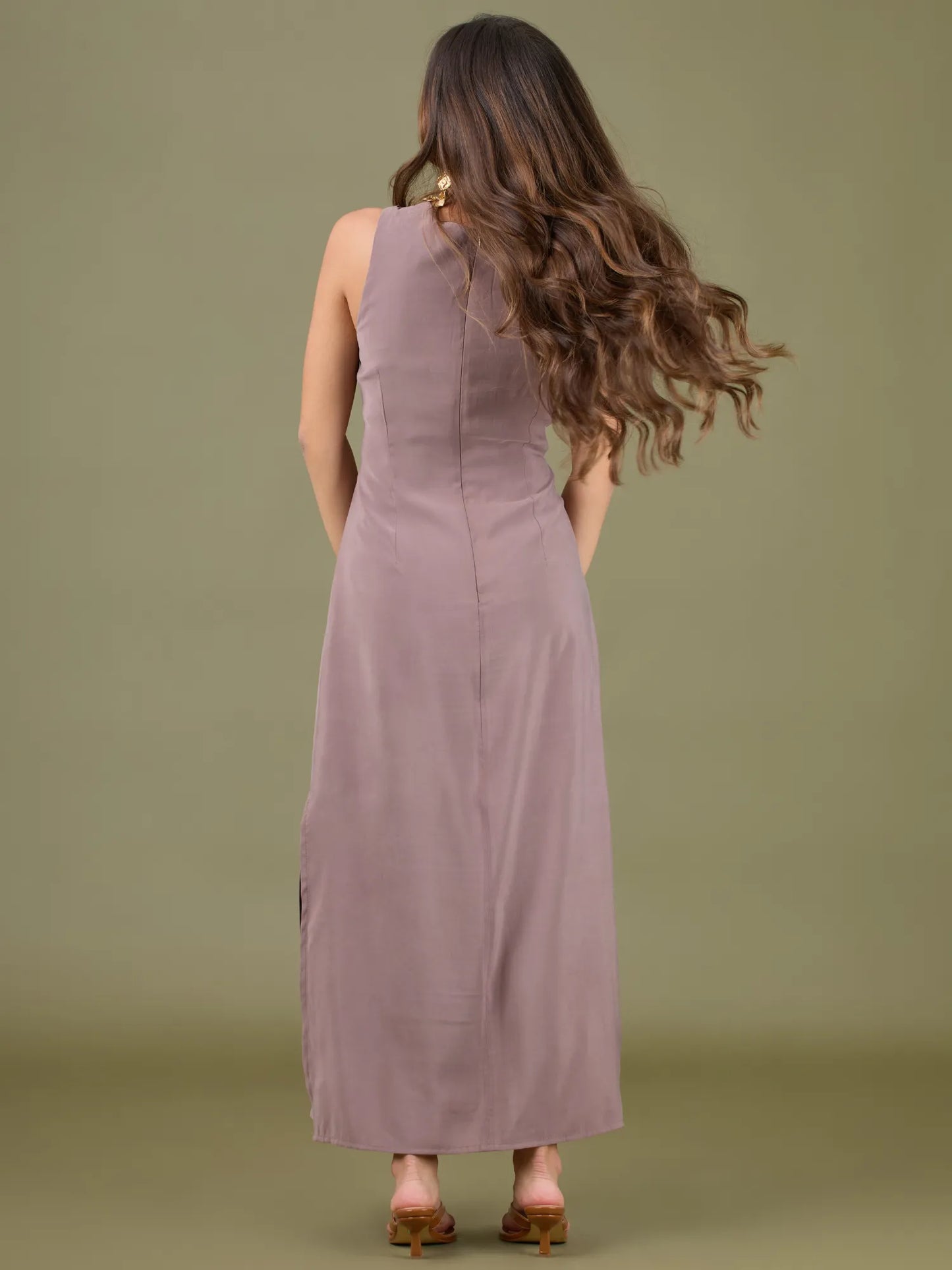 Vestido Largo New York Chocolate