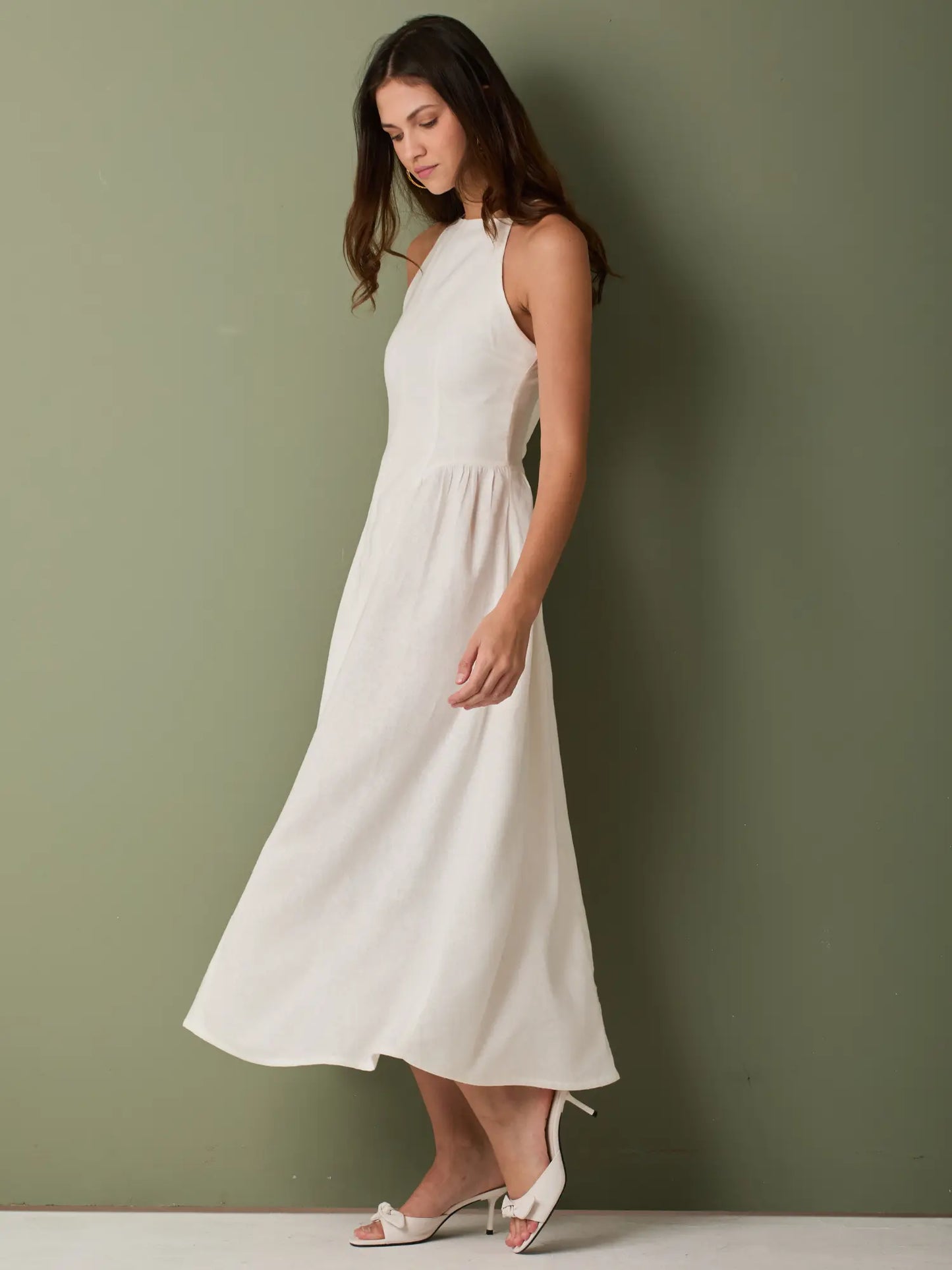 Vestido Largo Vallarta Blanco