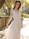 Vestido Largo Leonie Sand