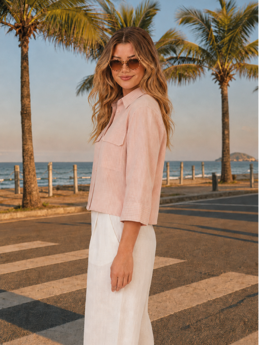 Blusa Posy Rosa