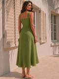 Vestido largo Marla Verde