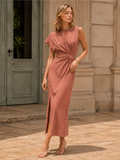 Vestido largo Medusa Rosa