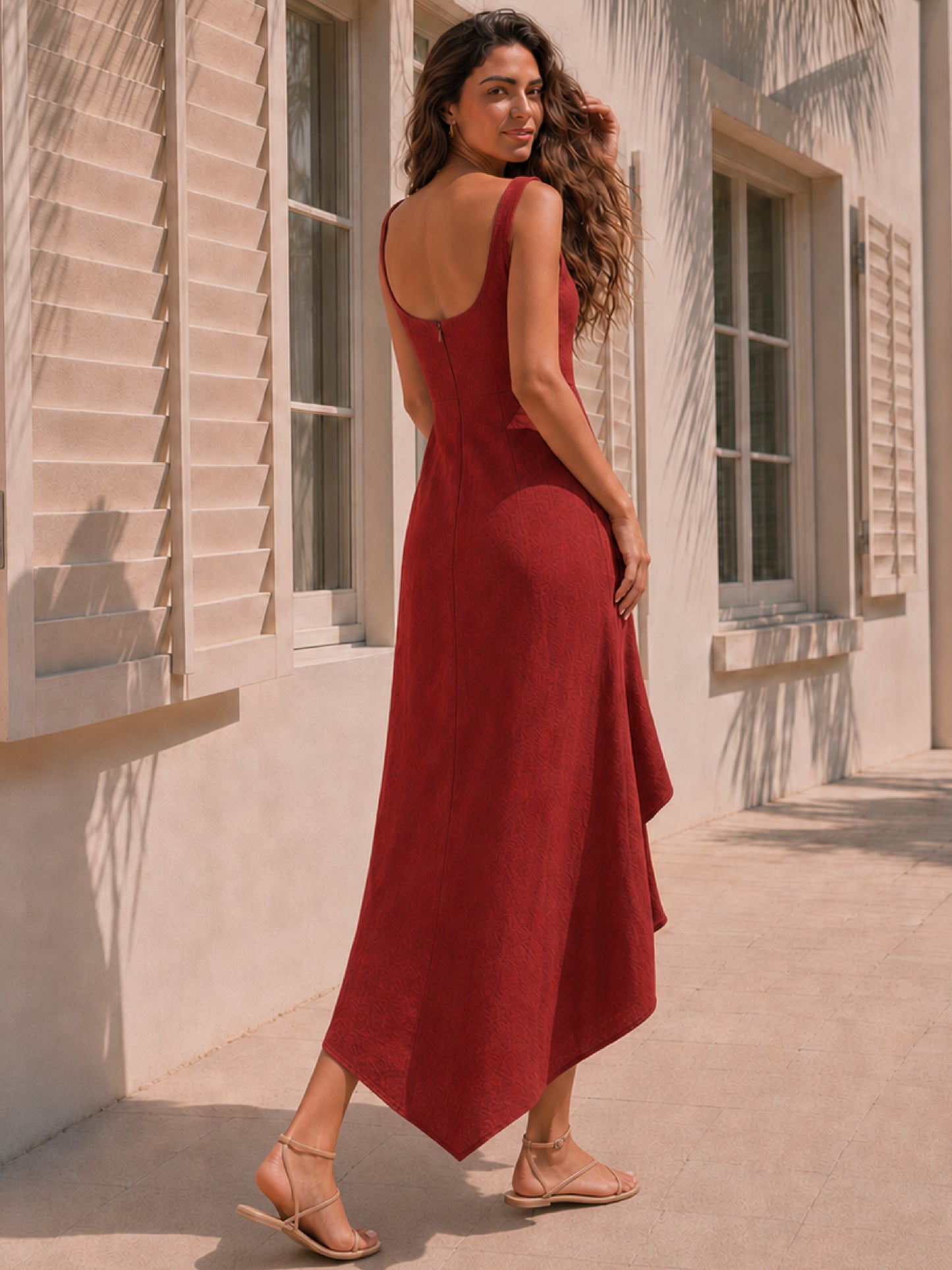 Vestido Largo Marla Rojo