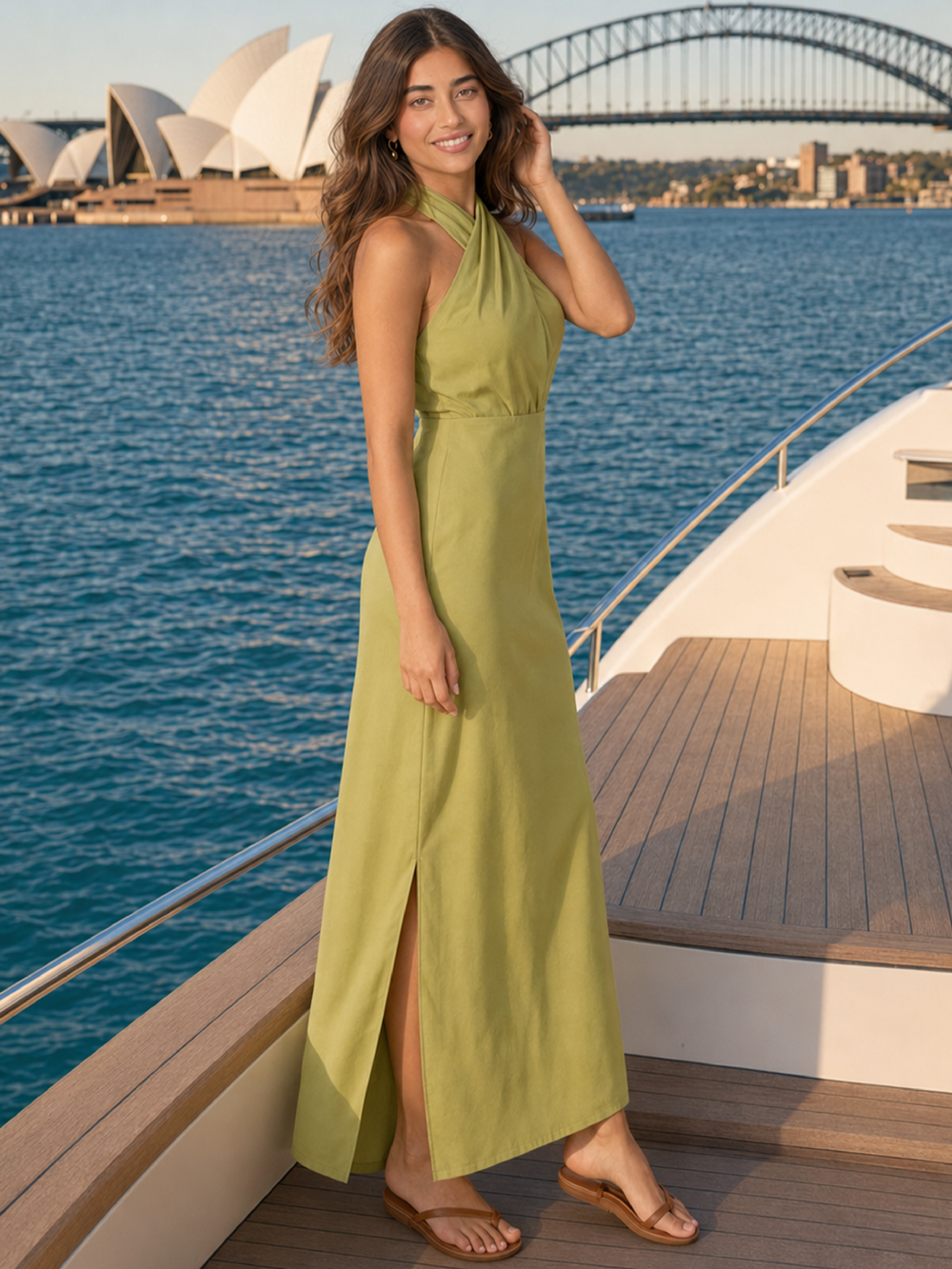 Vestido Largo New York Lima