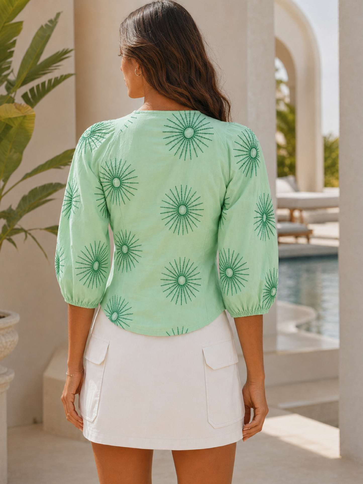 Blusa Abbey Verde