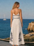 Vestido largo Adjoa Blanco