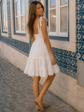 Vestido Corto Ninive Blanco