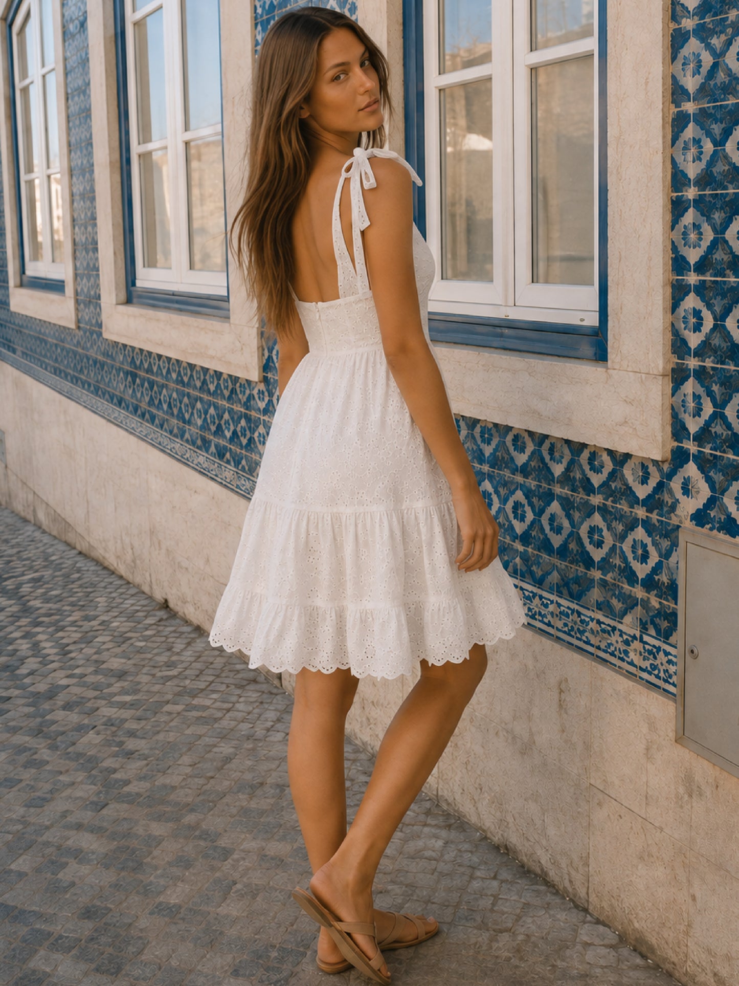 Vestido Corto Ninive Blanco