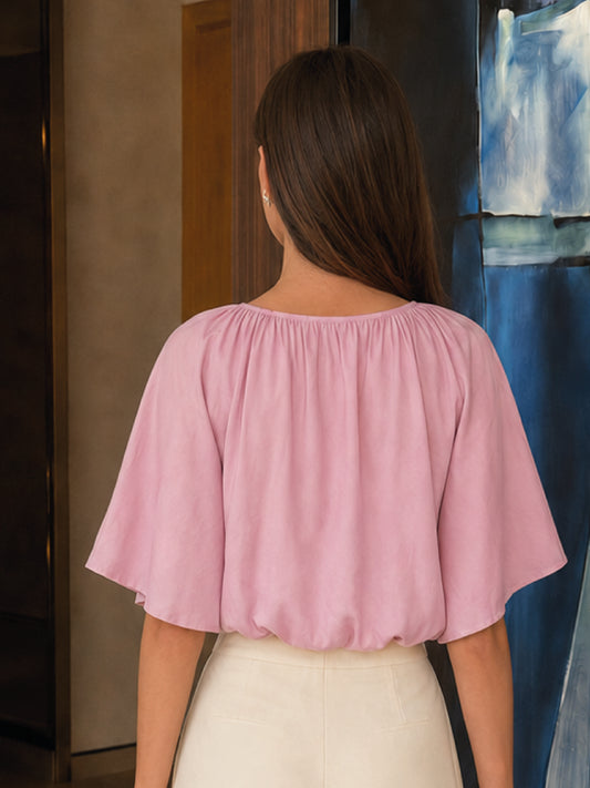 Blusa Dharma Rosa