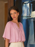 Blusa Dharma Rosa
