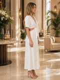 Vestido Largo Luciana Natural