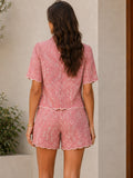 Short Caprino Rosado