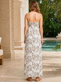 Vestido Largo Briseida Cafe