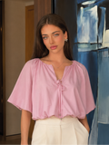Blusa Dharma Rosa