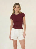 Blusa Mabella Vino