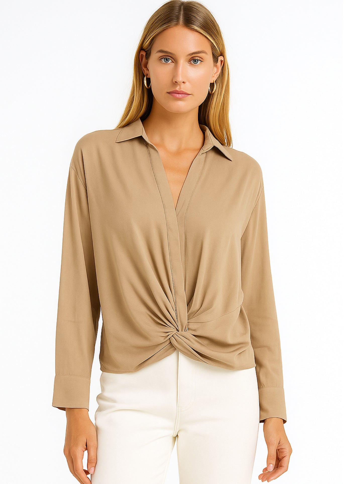 Blusa Aragunnu Sand