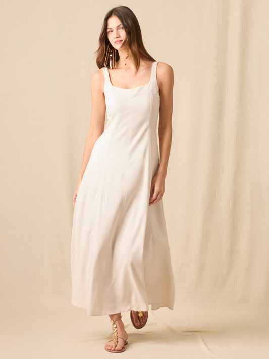 Vestido Largo Elowen Sand