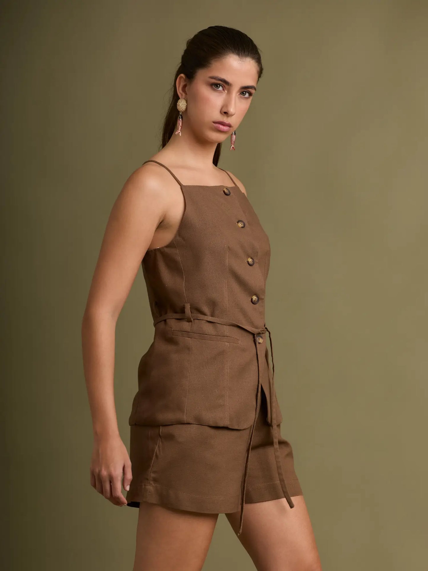 Blusa Leonella Chocolate