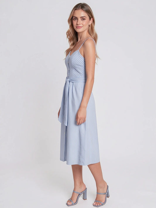 Vestido Largo Sabria Baby Blue