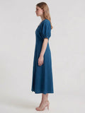 Vestido Largo Clare Indigo Light