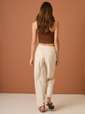 Pantalon  Largo Balbora Vainilla