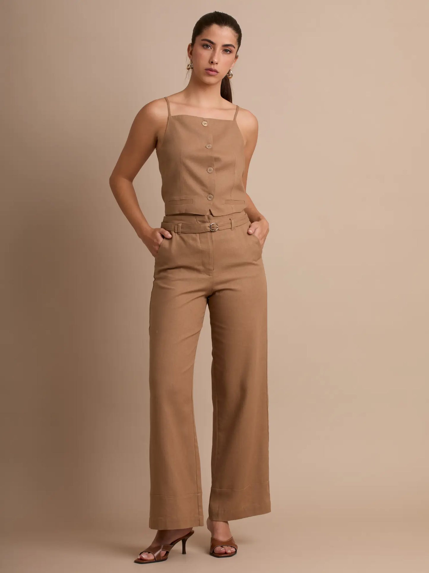 Pantalon Largo Kikie Cafe