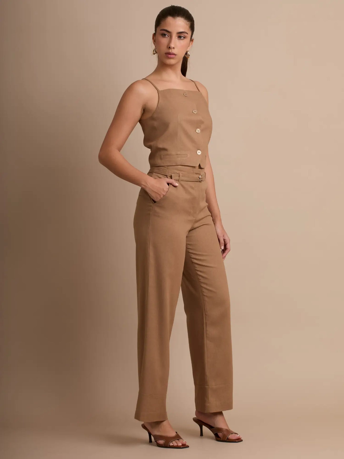 Pantalon Largo Kikie Cafe