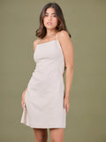 Vestido Corto Reggal Sand