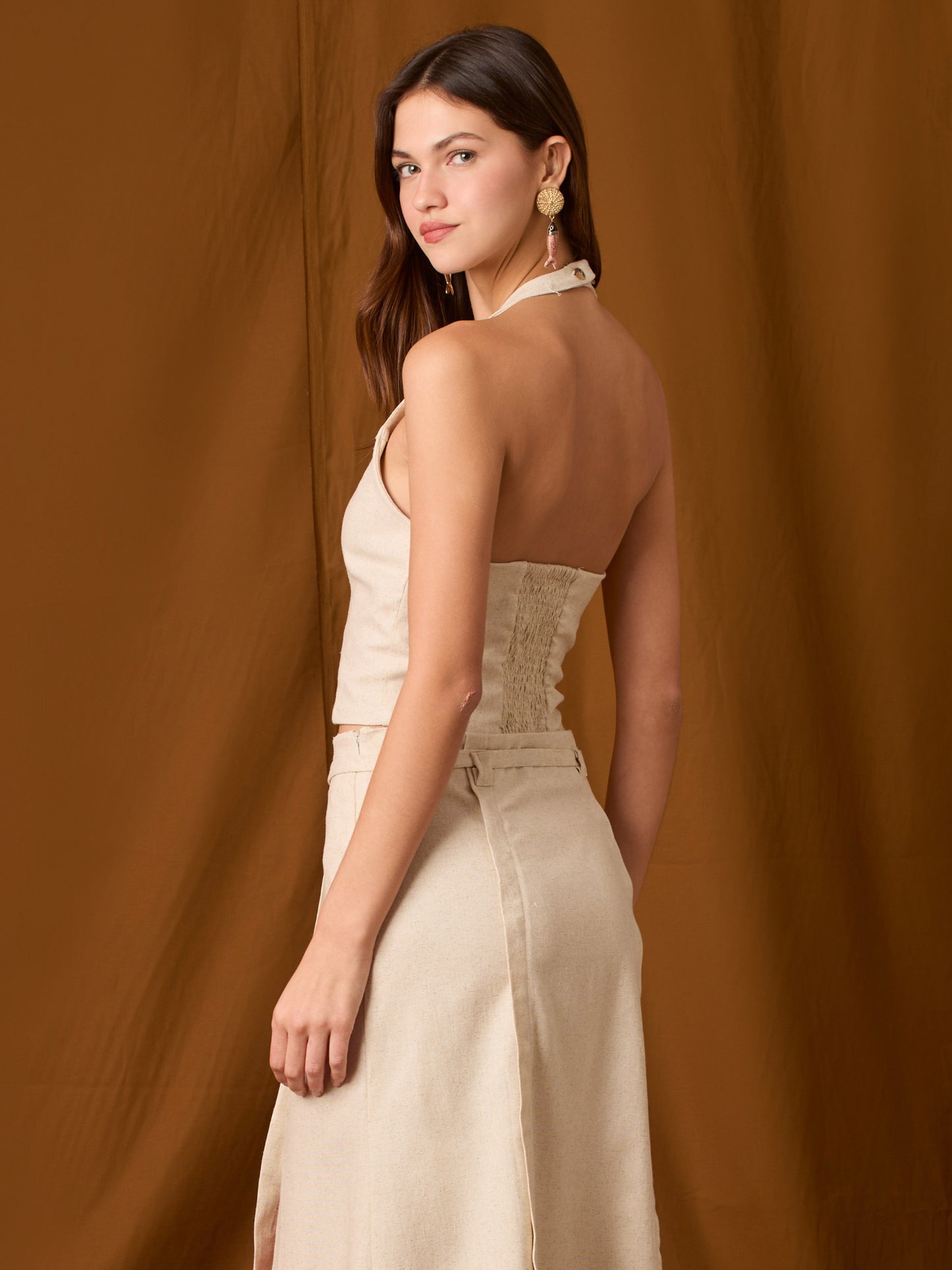 Blusa Zina Natural