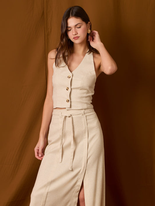 Blusa Zina Natural