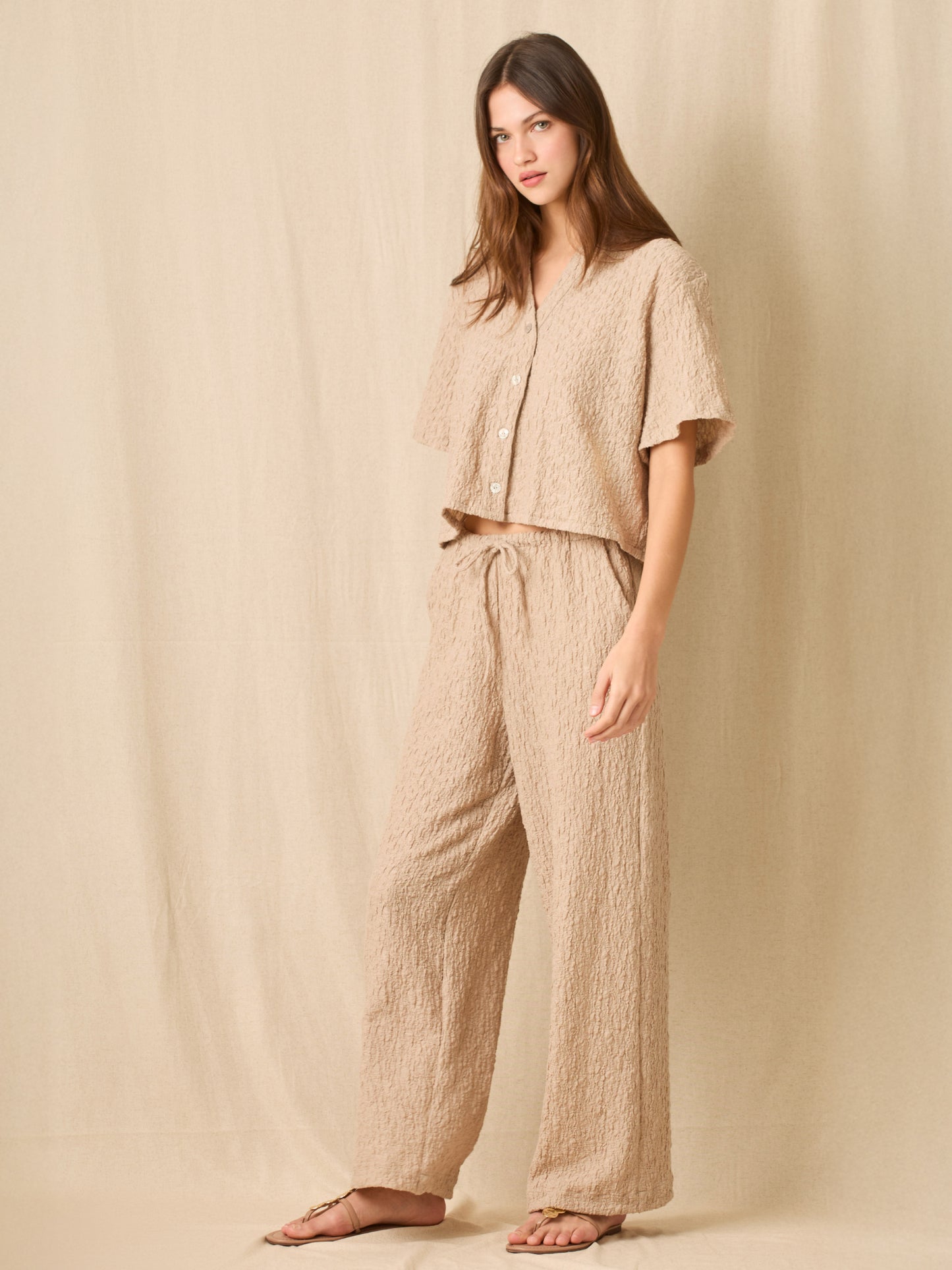 Pantalón Largo Genoveva  Sand